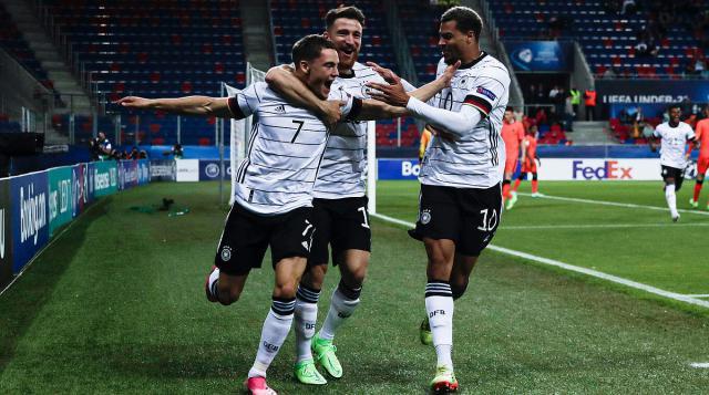 18岁神童爆发，昆茨点石成金，德国U21队决赛3连进！